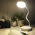 Lampe de Table prise USB chambre lampe de Table de chevet pliable pour lampe d'étude lampe de travail de bureau Portable Mini lampe de bureau lampe de lecture