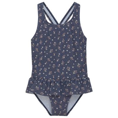 Color Kids - Kid's Swimsuit with Skirt AOP - Badeanzug Gr 122 blau Image