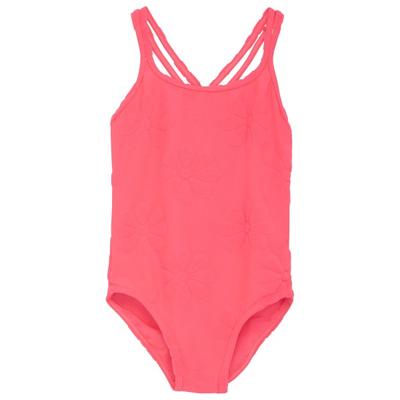Color Kids - Kid's Swimsuit with Stucture - Badeanzug Gr 164 rosa Image