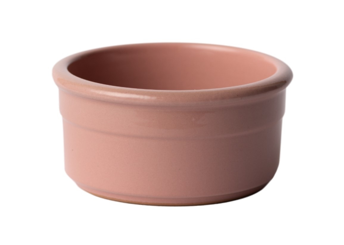 Cermer Auflaufform Ø9cm Pink glänzend Höhe 4,35cm Image