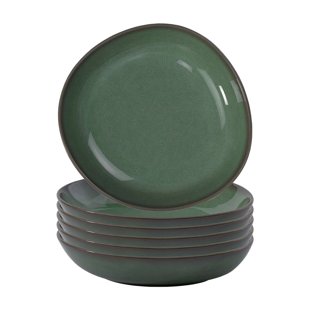 like. by Villeroy & Boch Lave vert Schale flach ø 21 cm 6er Set Image