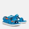 Sandale TIMBERLAND "Perkins Row 2 STRAP SANDAL", Gr. 27, blau (bright blau), Synthetik, sportlich, Schuhe, mit Klettverschluss