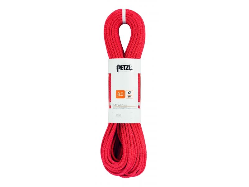 Petzl 8mm Rumba Rope Red 50 m R21BR 050