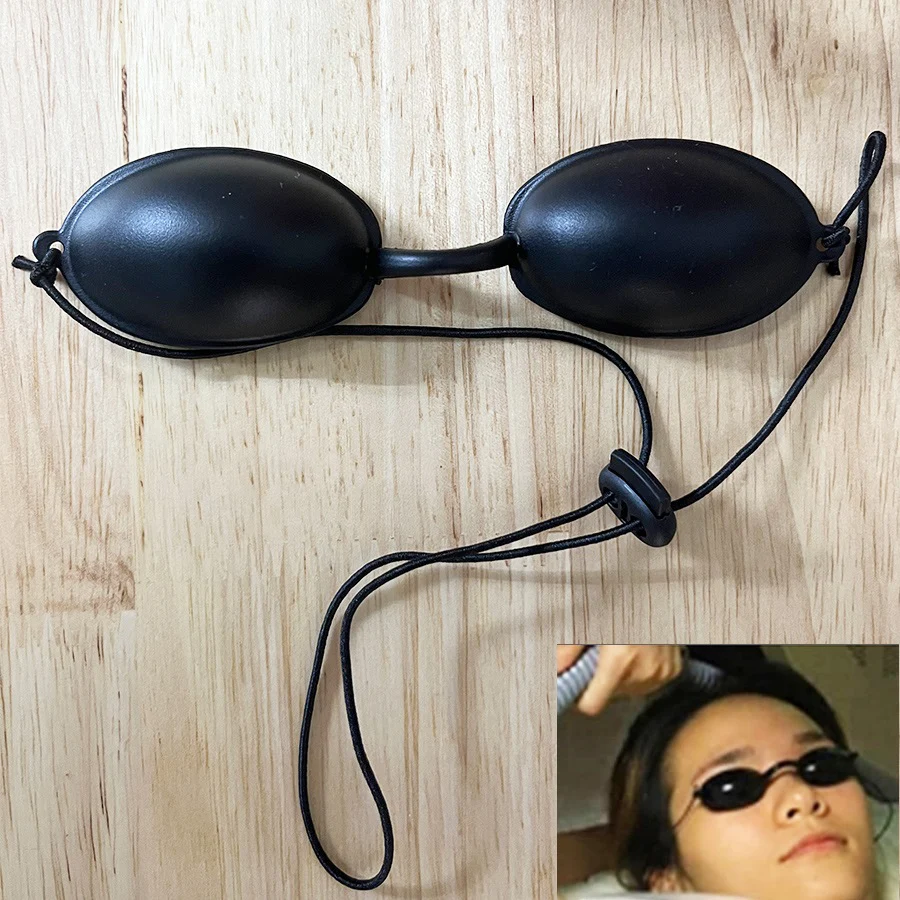 OPT IPL Laser Schutzbrille Beauty Patient Schutzbrille Augenklappe für IPL Laser LED UV Lampenbehandlung Image