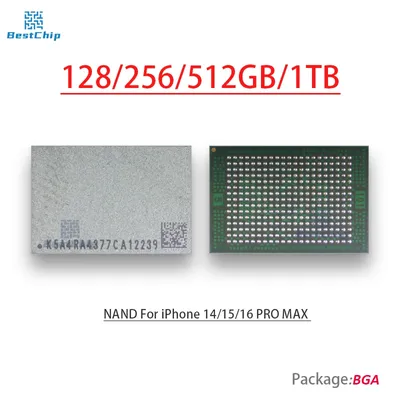 128G/256G 512GB 1TB 1T HDD Storage NAND Memory Flash chip For iPhone 14/15/16 PRO MAX 14pro max mini 256GB 128GB 512GB