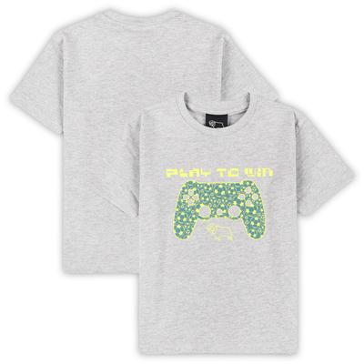 Derby County Play To Win T-Shirt – Grau meliert – Jungen Image