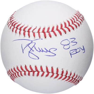 Signierter Baseball von Darryl Strawberry von den New York Mets mit der Aufschrift „83 ROY“ Image