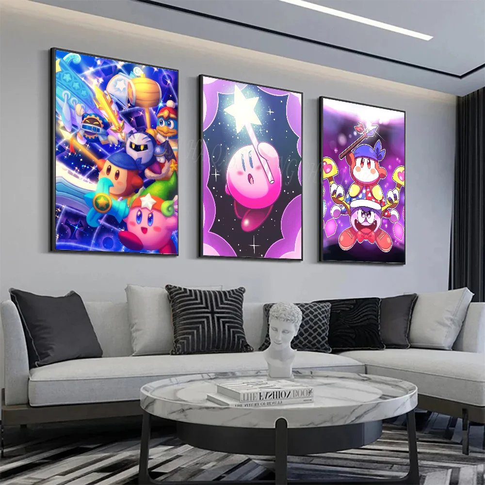 K-Kirby's Dream Land Poster, HD-Poster, Heimzimmer, Bar, Café, Dekor, Kunst, Wandgemälde, Bild Image