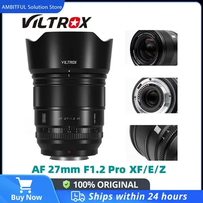 VILTROX 27mm F1.2 pro Große Blende APS-C Autofokus Pro Kamera Prime Objektiv für Fuji XF für Sony E für Nikon Z Mount Kamera