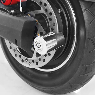 Motorcycle Disc Brake Lock Anti Theft Motorbike Security Anti-theft Wheel Bicycle Scooter Small Portable Lock Disk Locks