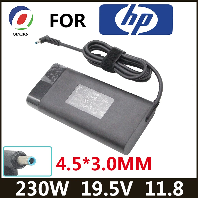 230 W 19,5 V 11,8 A 4,5*3,0 MM Laptop Power Adapter Für HP Omen 15 16 17 TPN-Q2 Transcend Victus 16 Buch Fury 16 G8 G9 G10 Ladegerät Image