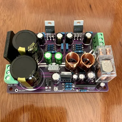 GC-Version LM1875 Hi-Fi-Audioverstärkerplatine DIY-Kit – 2,0-Kanal audiophiles Stereosystem, warme Image