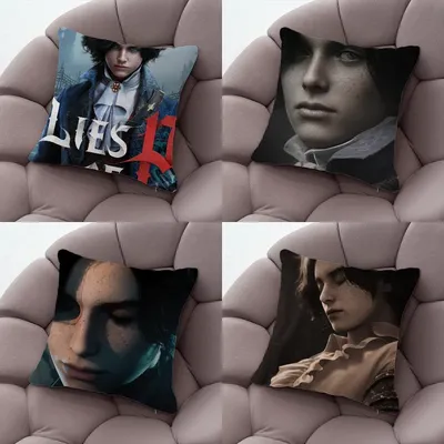 Spiel Lies Of P Pinocchio Kissenbezug Kissenbezug Polyester Kissenbezug Weihnachten Kissenbezüge für Image