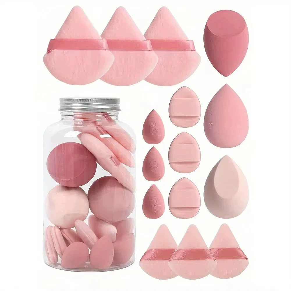 12/15 Stück Make-up-Schwämme Kosmetik-Puderquasten Beauty-Ei Puderquasten für Frauen Make-up-Zubehör Kosmetikwerkzeuge