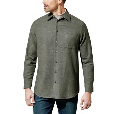 Walbusch Herren Premium-Flanell Oberhemd Schilf Image
