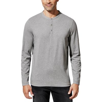 Walbusch Herren Henley-Shirt Grau Image