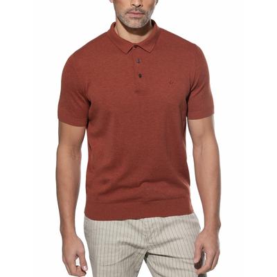 Walbusch Herren Premium Strickpolo Orange Image