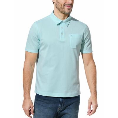 Walbusch Herren Tausend-Poren-Polo Hellblau Image