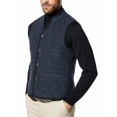 Walbusch Herren Leichtwalk Sportweste Blau Image