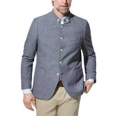 Walbusch Herren Struktur Jackett Blau mehrfarbig Image