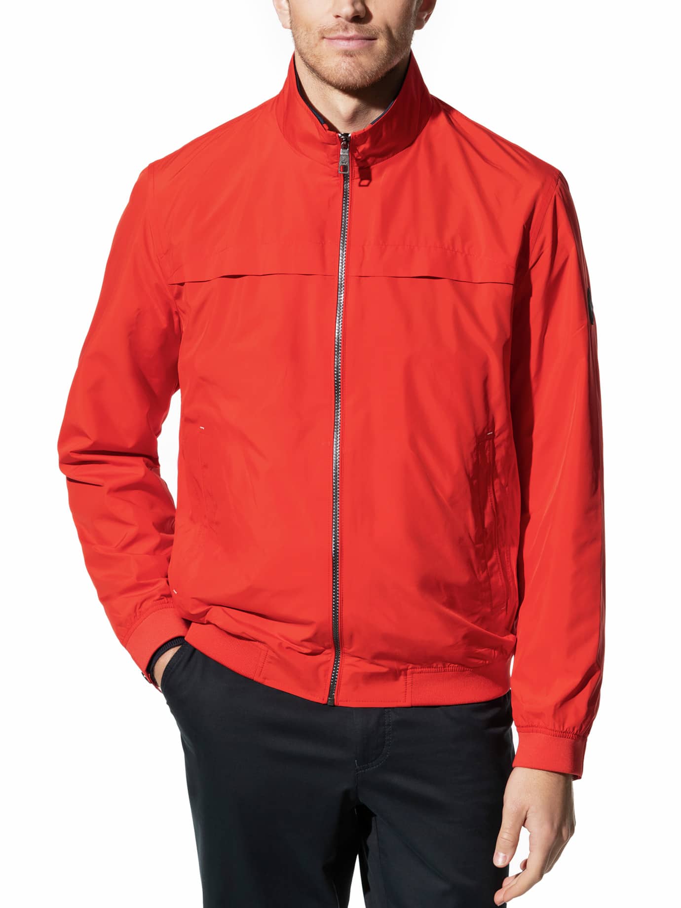 Walbusch Herren Windbreaker Ultraleicht Orange