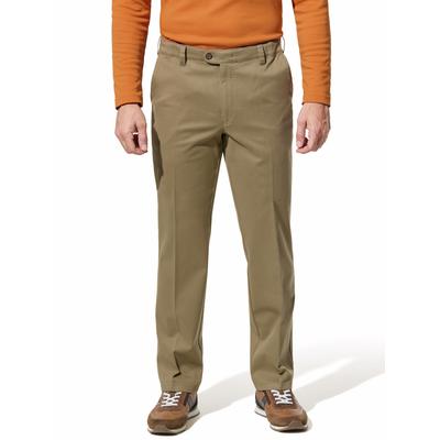 Walbusch Herren Bügelfrei Dehnbund-Chino Beige Image