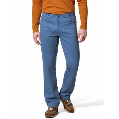 Walbusch Herren Bügelfrei Dehnbund Five-Pocket Blau Image
