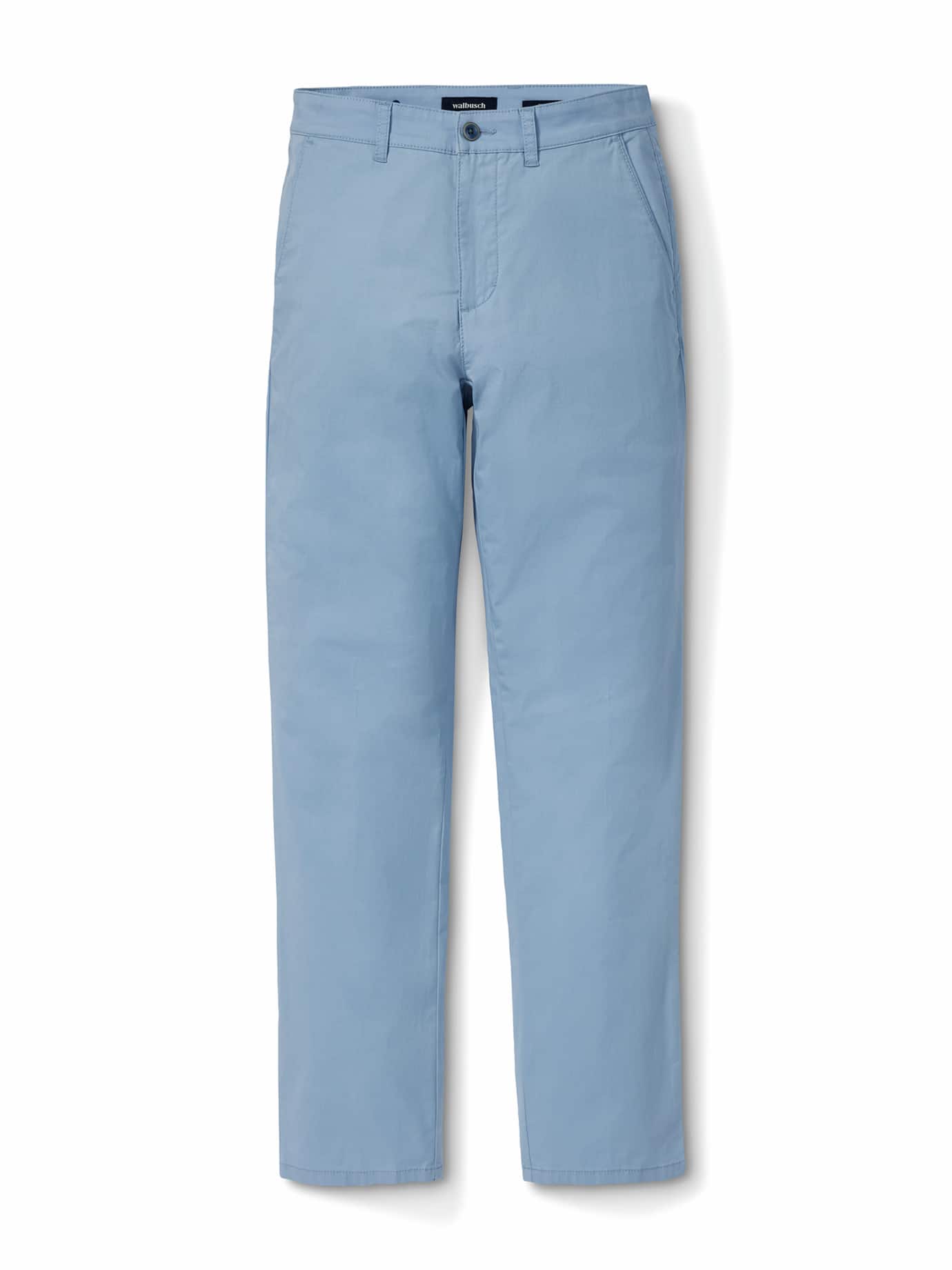 Walbusch Herren Ultraleicht Chino Hose Blau