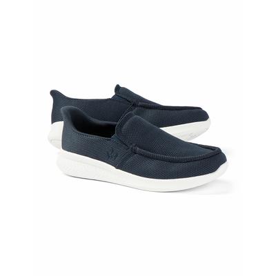 Walbusch Herren Komfortslipper Mühelos Blau