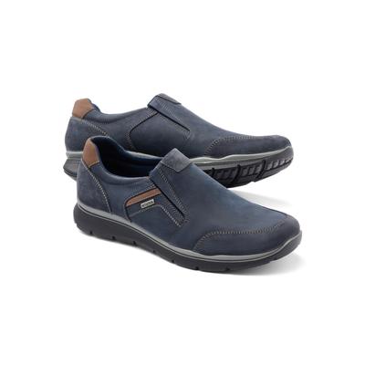 Walbusch Herren Aquastop Slip Ons Blau
