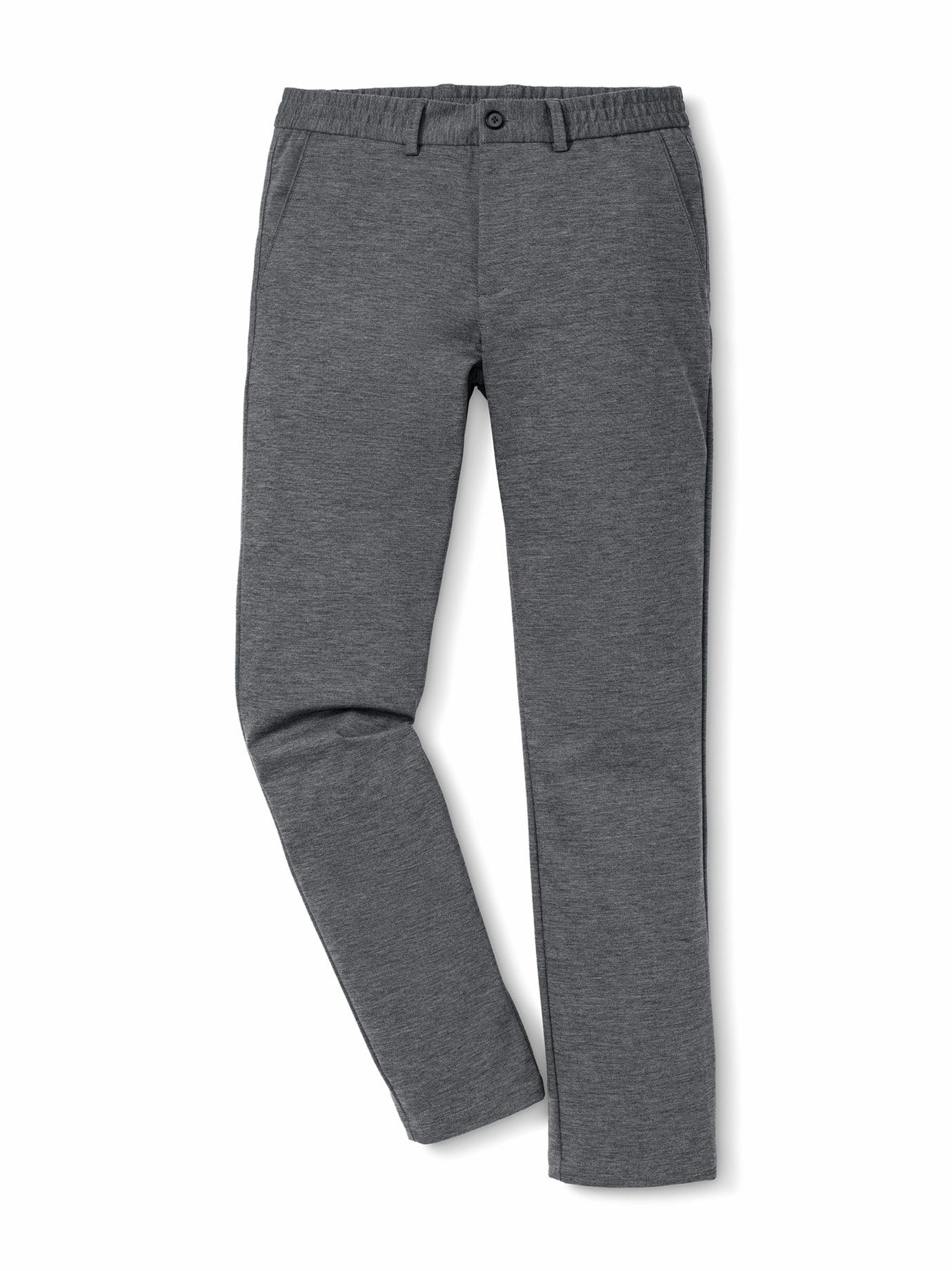 Walbusch Herren Bügelfrei-Travelhose Grau kariert