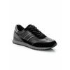 Walbusch Herren Komfort Perfo Sneaker-Schuh Schwarz