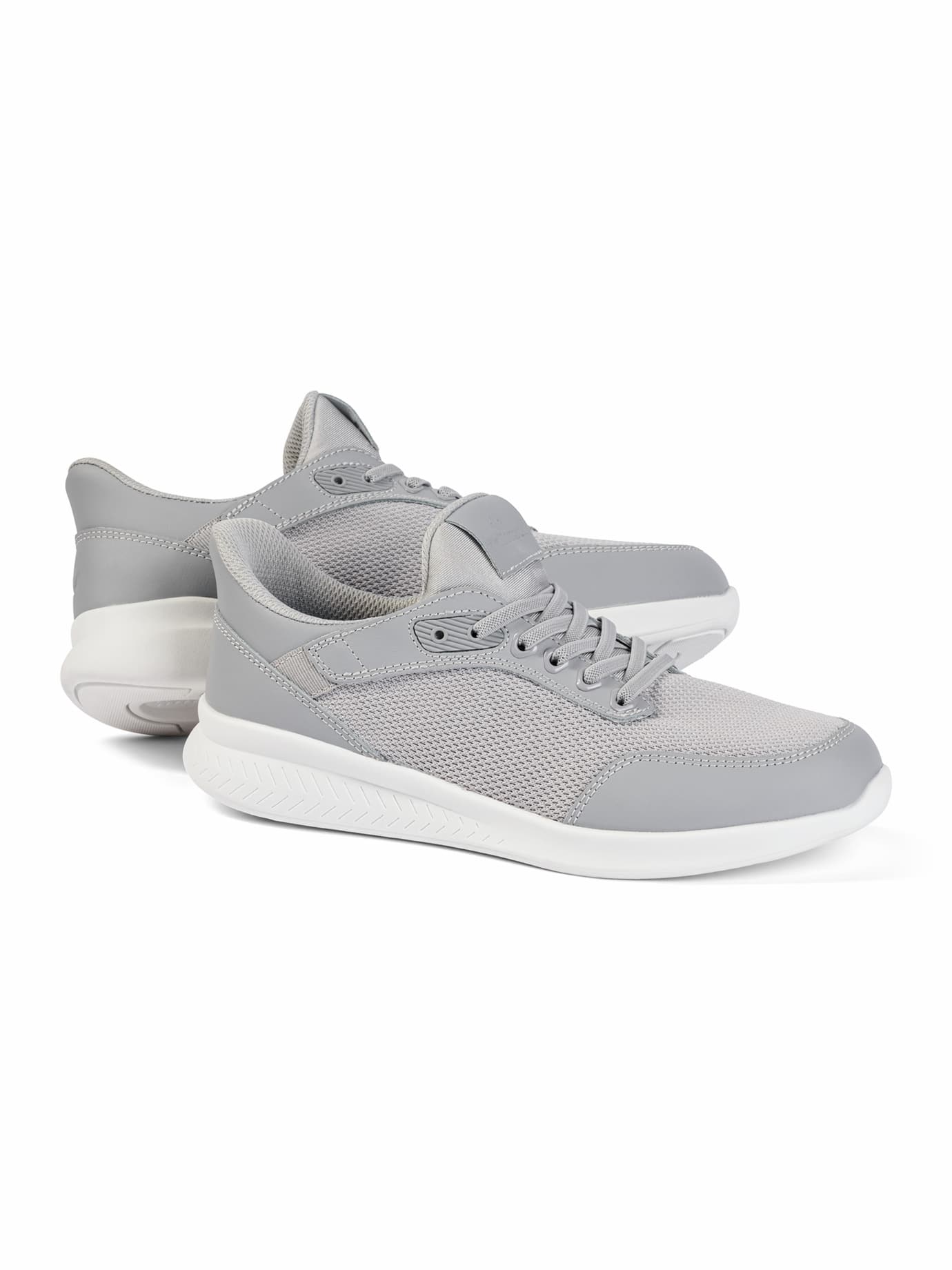 Walbusch Herren Ultraleicht Sneakerschuh Mühelos Grau