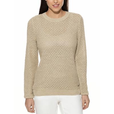 Walbusch Damen Edelgarn-Pullover Lino Beige Image