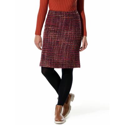 Walbusch Damen Bouclerock Indian Summer Lila mehrfarbig Image