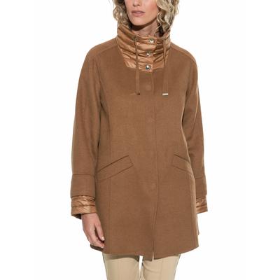 Walbusch Damen Double-Face-Wolljacke Perfect Match Braun Image