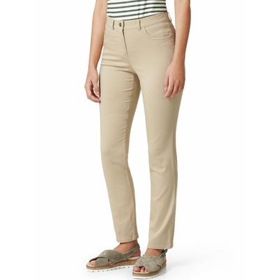 Walbusch Damen Bügelfrei Cotton Hose Feminine F Beige Image