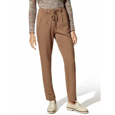 Walbusch Damen Jersey-Hose Stretch & Relax Braun Image