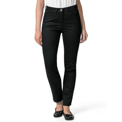 Walbusch Damen Bügelfrei Cotton-Hose Feminine F Schwarz Image