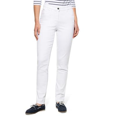 Walbusch Damen Jeans-Hose Bestform Weiss Image