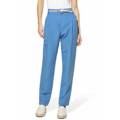 Walbusch Damen Leinenmix Chino Blau Image