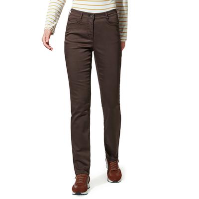 Walbusch Damen Yoga-Jeans Ultrastretch Braun Image