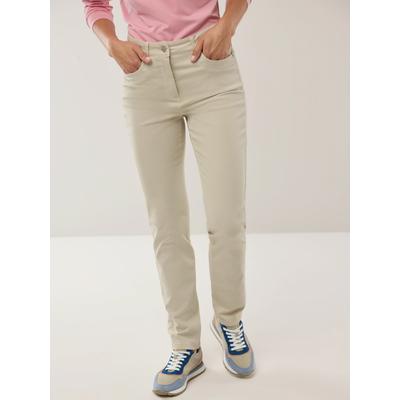 Walbusch Damen Baumwollhose Supersoft Beige Image