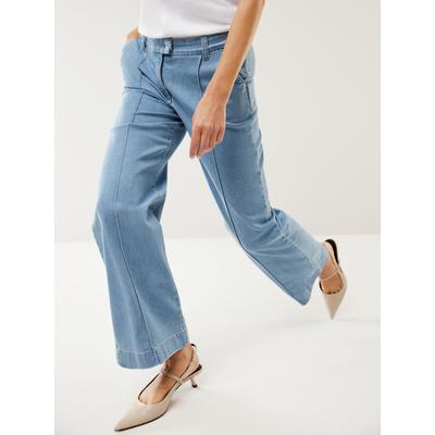 Walbusch Damen Marlene Jeans Hose Blau Image