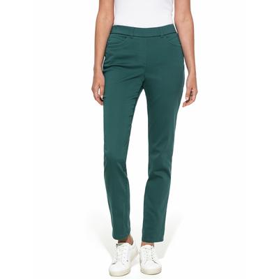 Walbusch Damen Thermo-Bügelfrei Baumwollhose Gruen Image