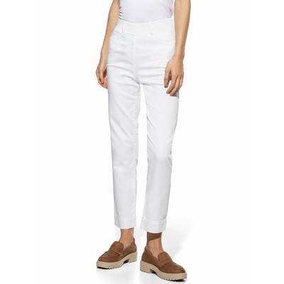Walbusch Damen 7/8 Dynamic Schlupfjeans Weiss Image
