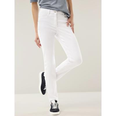 Walbusch Damen Five Pocket Highstretch-Denim Weiss Image