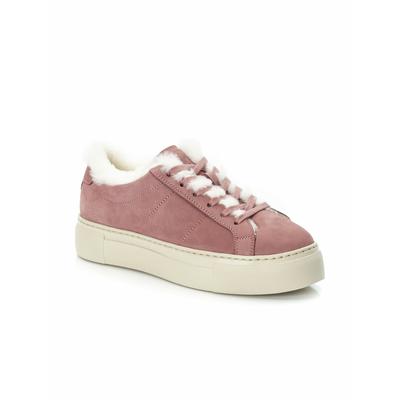Walbusch Damen Lammfell City-Sneaker Lila noch offen: Muster Image