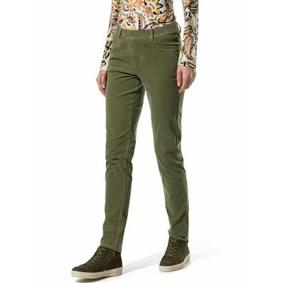Walbusch Damen Feincord-Schlupfhose Gruen Image