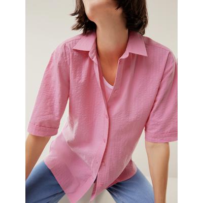 Walbusch Damen Seersucker Hemdbluse Rose Image